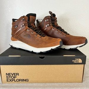 New The North Face Vals Mid Leather Waterproof